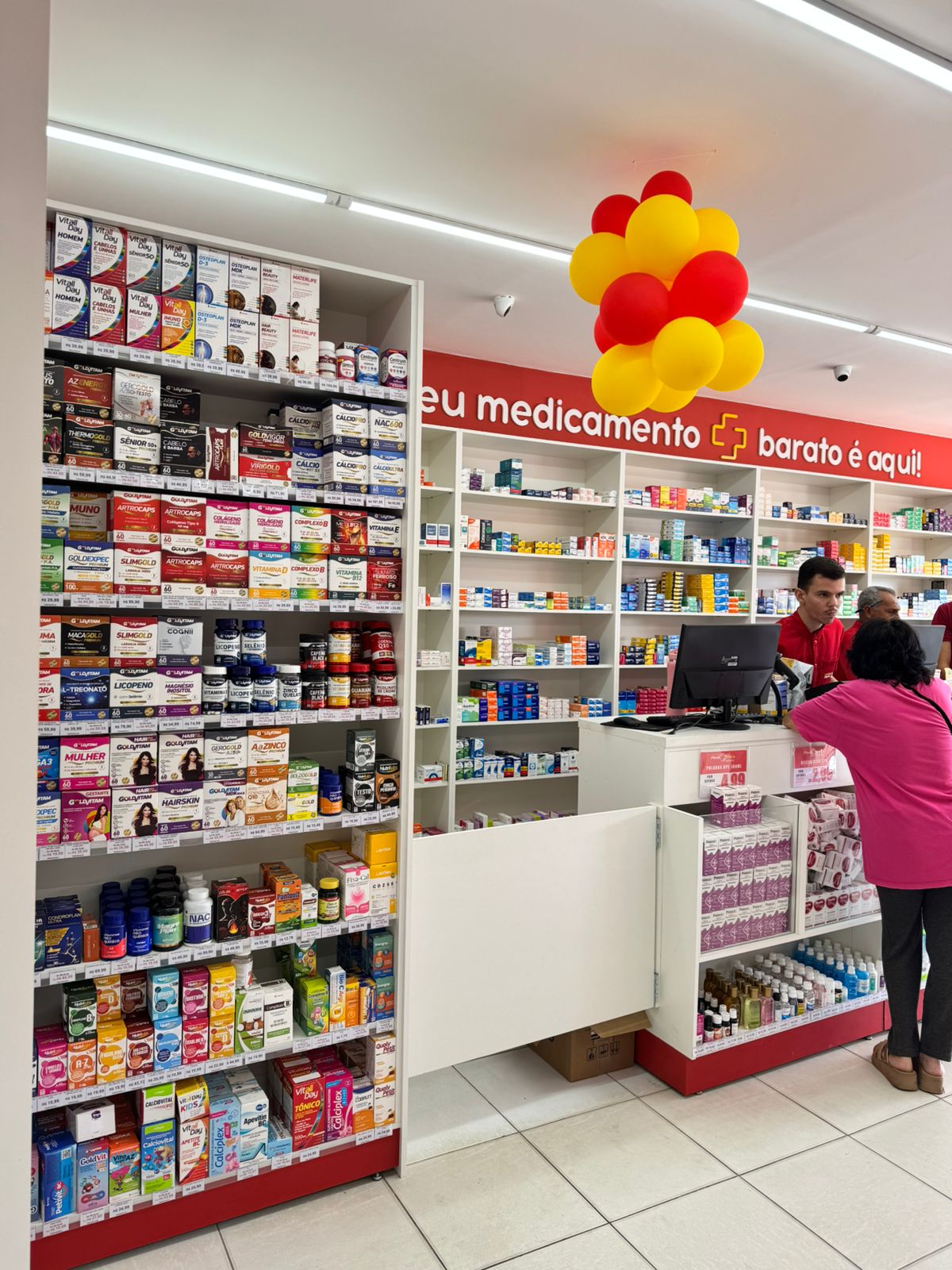 Interior da Farmácia